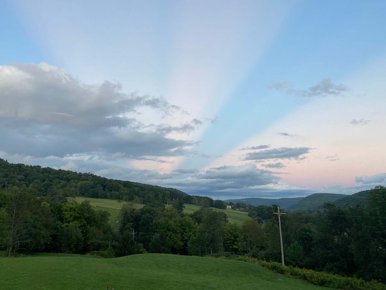 Evening view