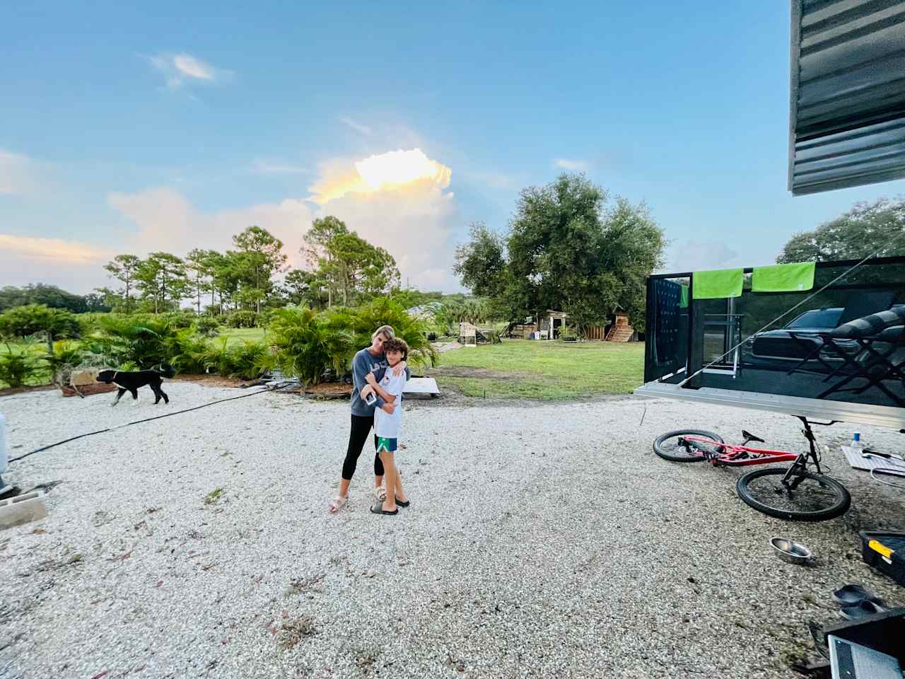 Hipcamp site. 