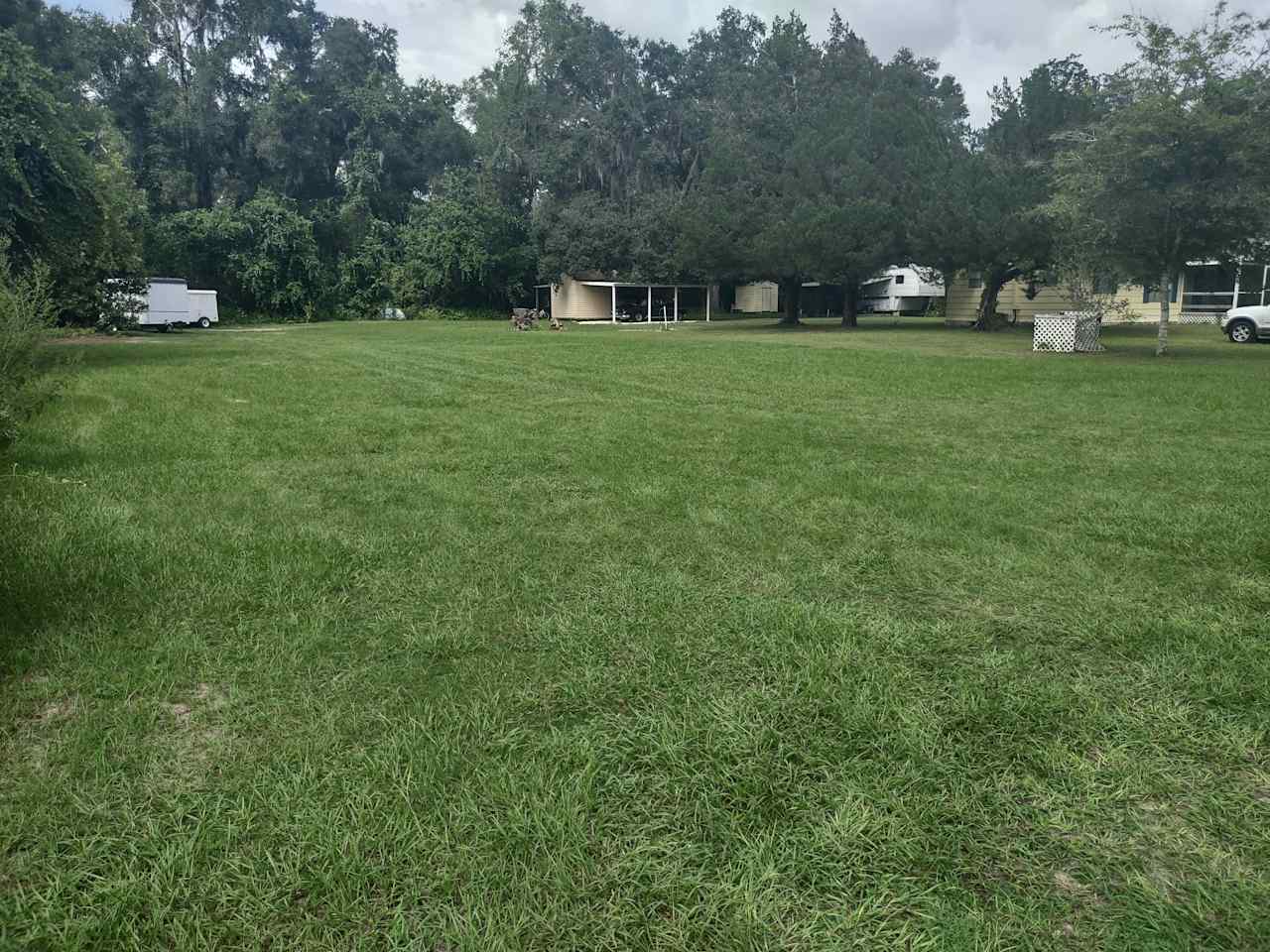1/2 acre open area