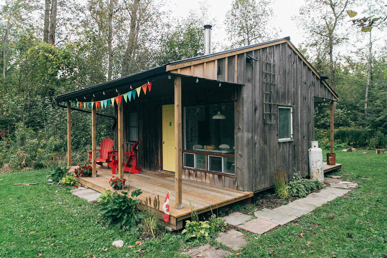 Tiny House in the Big Woods