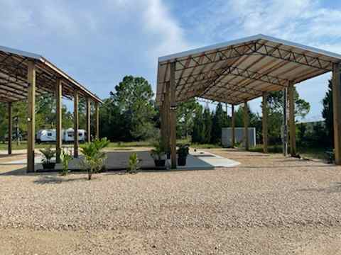 Tango's Pole Barn - right side of Property