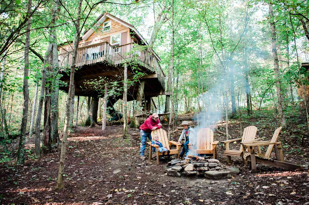 Our wonderful campfire spot