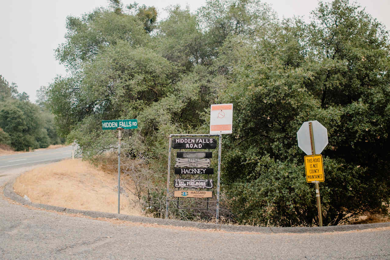 Turn off to their neighborhood