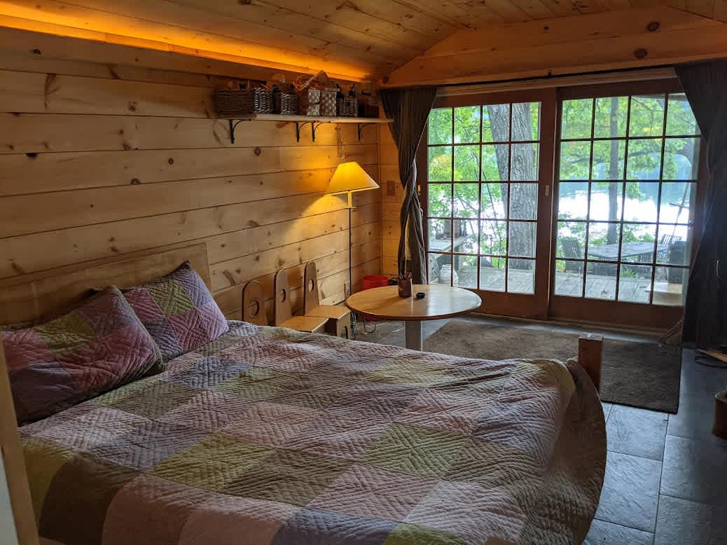 super comfortable queen sized in cabin
