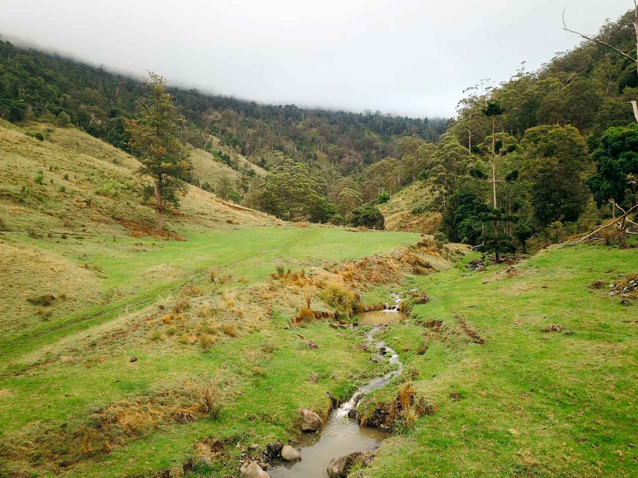 large campsite for big groups