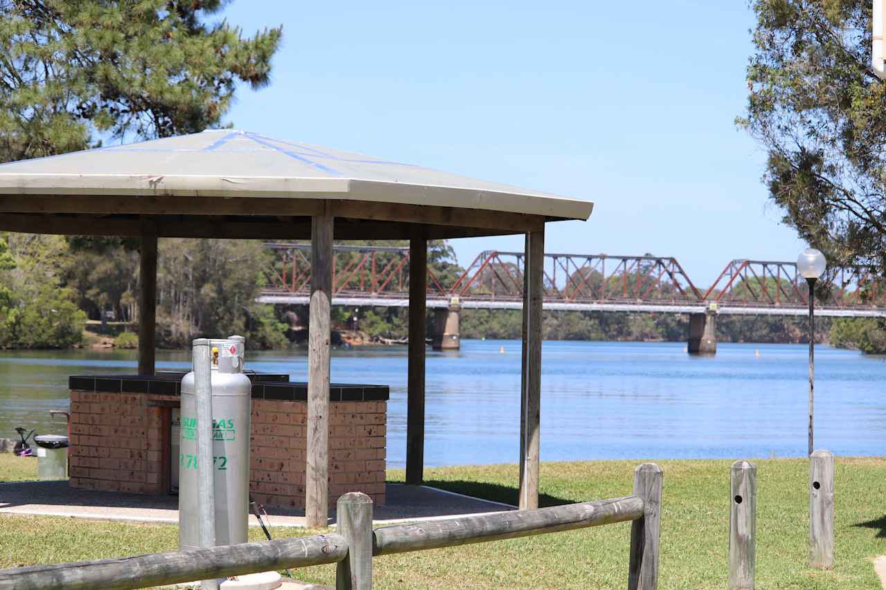 BBQ on the banks of the Bellinger River.