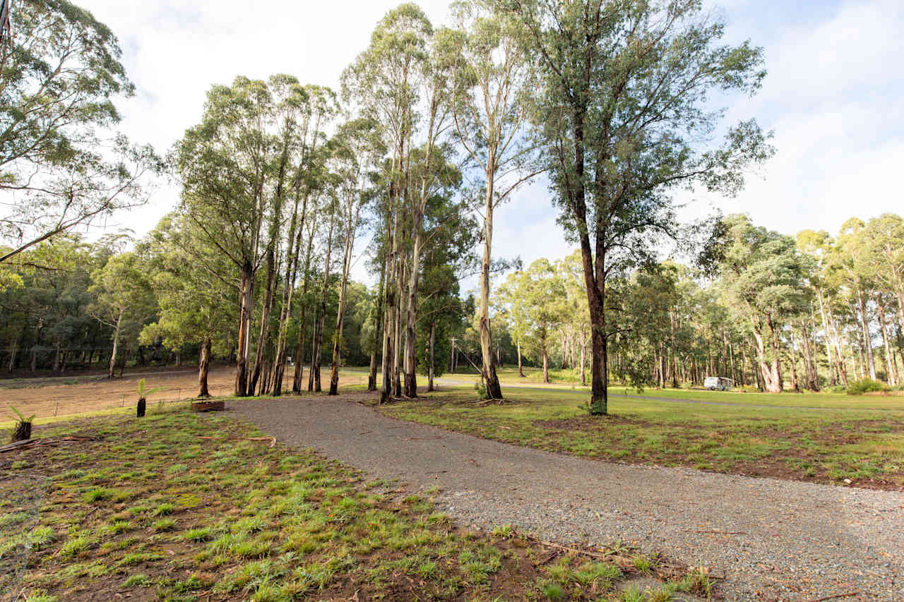 Site 2 is located near the property's entrance.