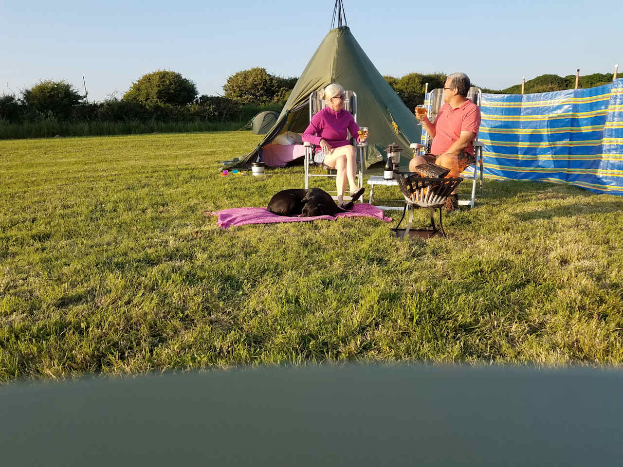Ffynnonddewi Camping