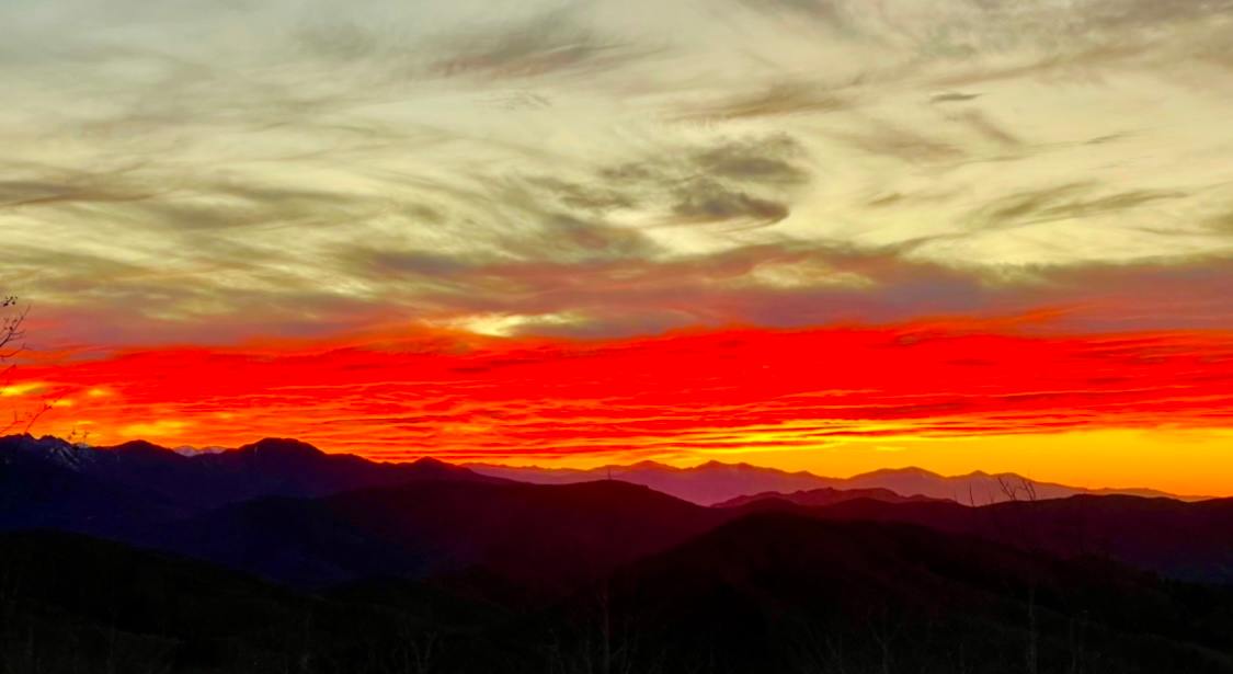 Tollgate Canyon sunrise; no description necessary!