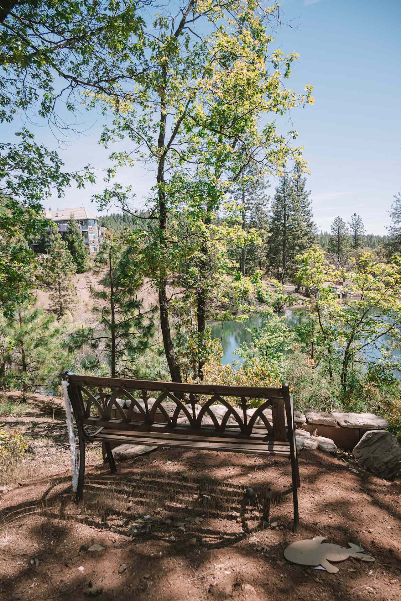 Beautiful bench to take in the views