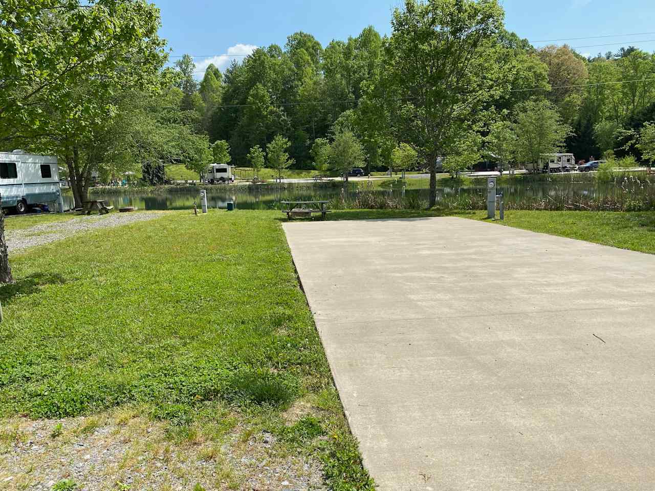 Lot #18, concrete pad