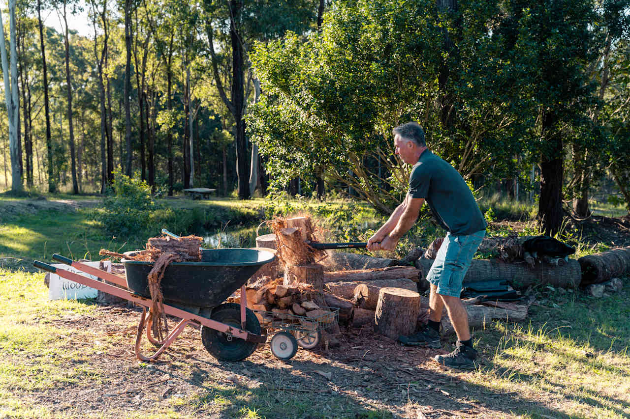 Firewood available to purchase