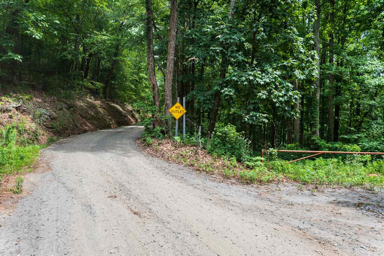 Road to camp