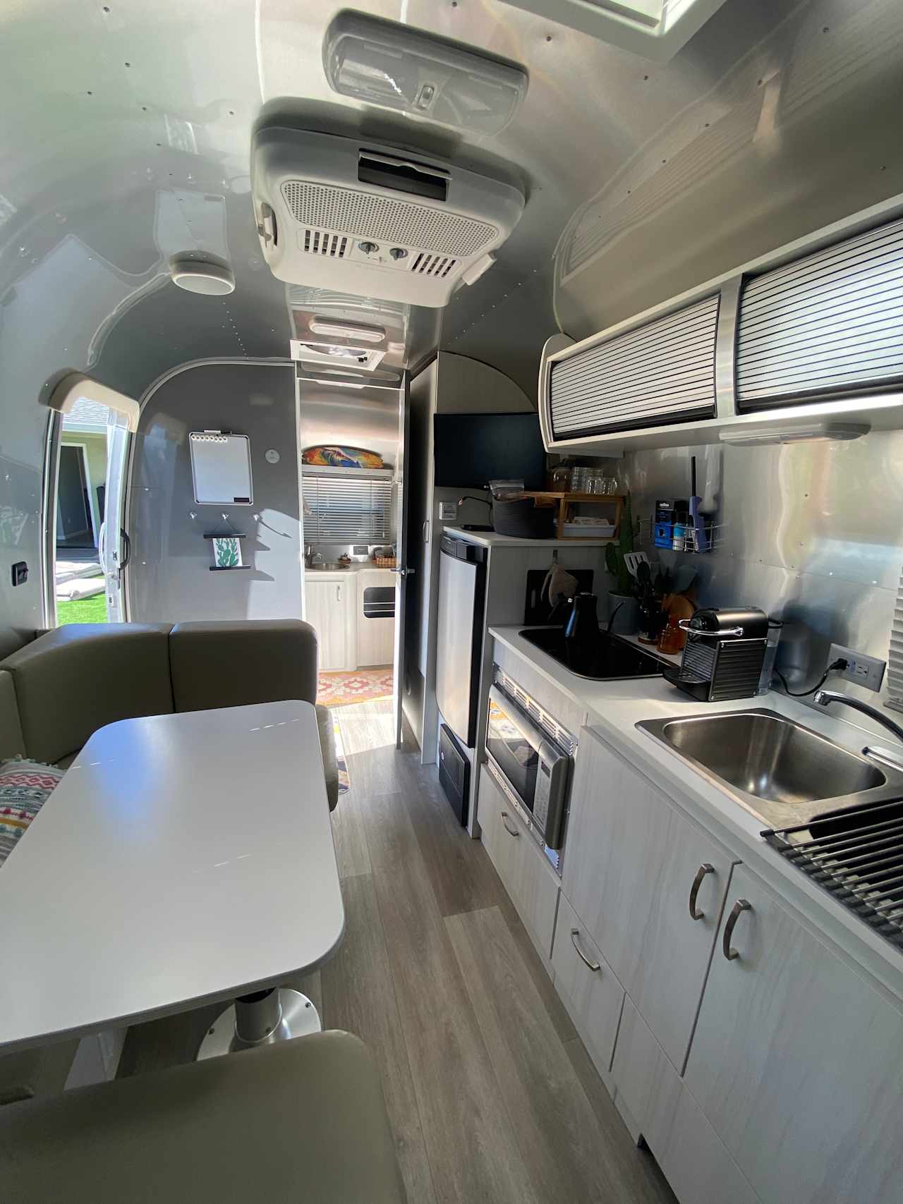 Large and light filled living space with kitchen, AC, heat, and power. WiFi is great!