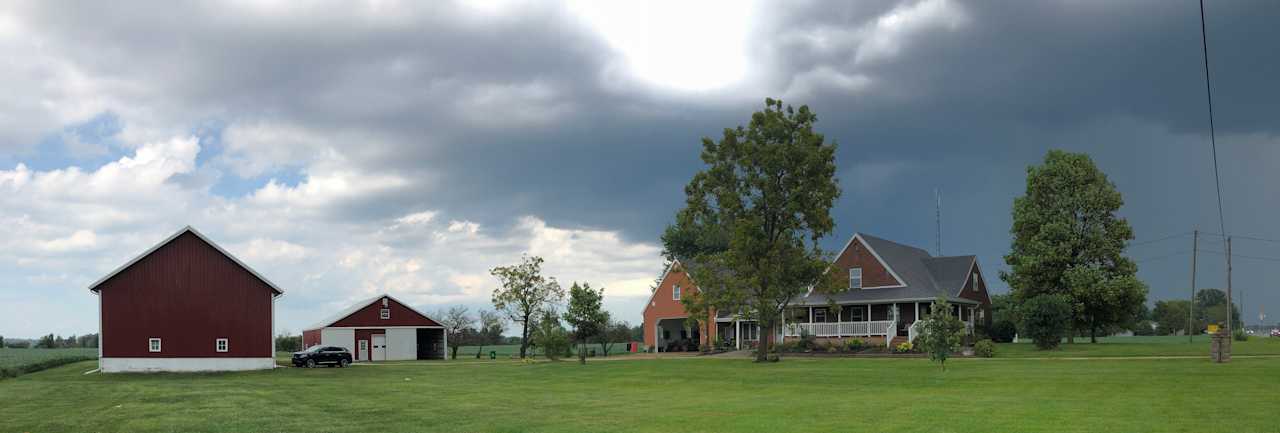 View from the road.