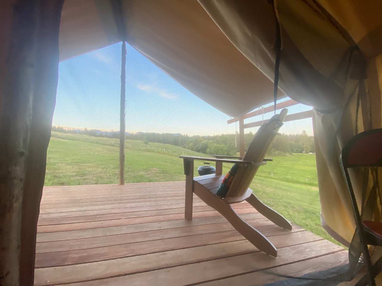 Relax and look at the mountains!