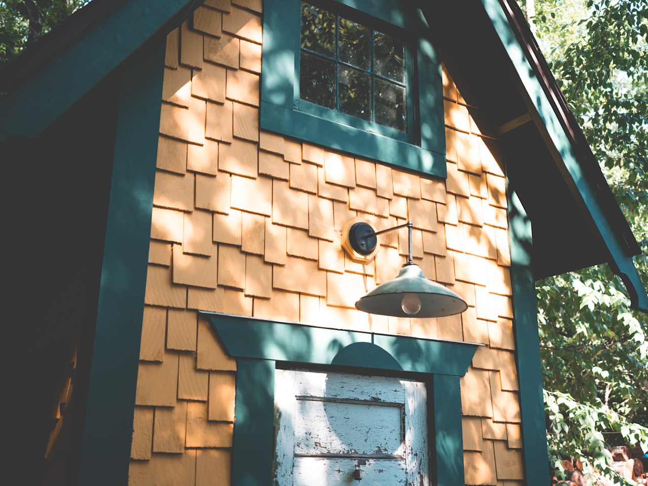 outside of the cabin