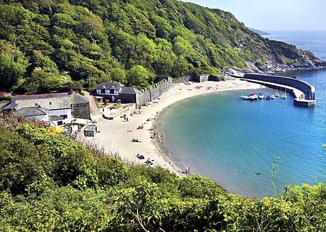 Polkerris Beach, 2 Miles away