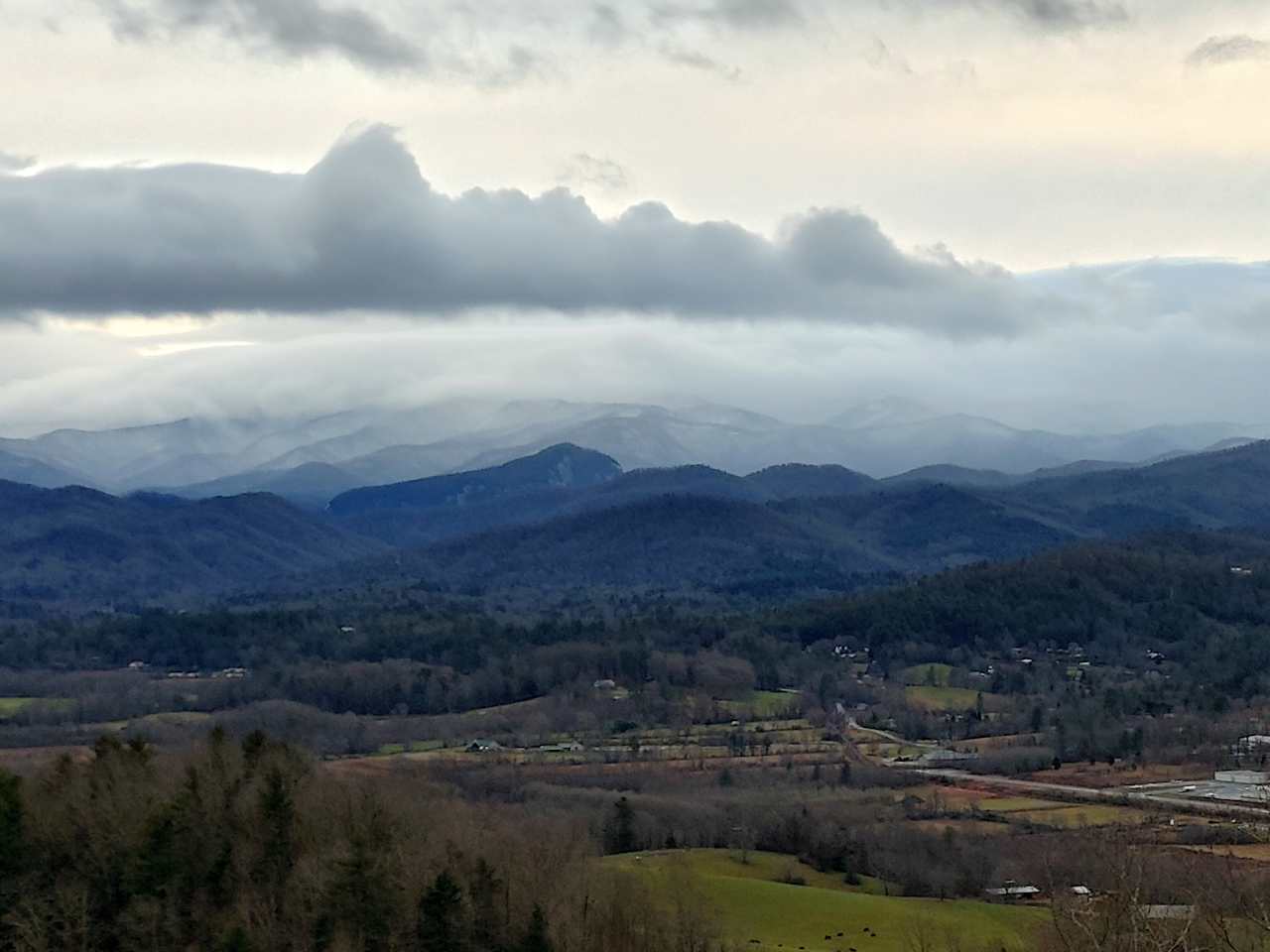 No matter what the weather is up to, the view is always amazing!