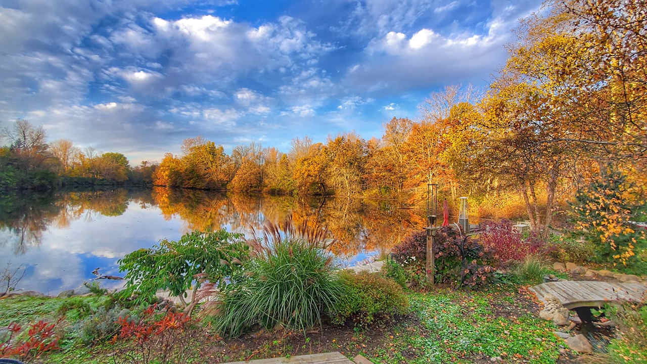 Autumn ... it's short but sweet in SW Michigan.  Don't wait to book your time at Pondor Lake!  Spots will go fast.