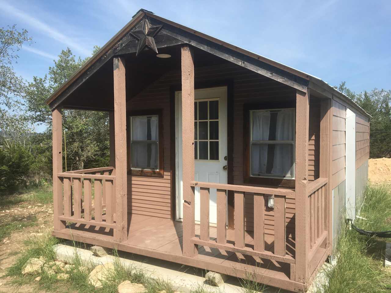 Texas Sage Campsite and Cabin