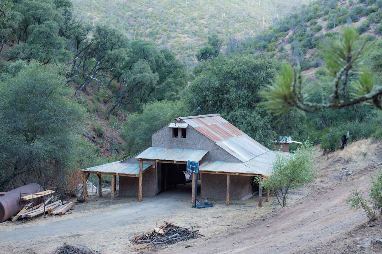The barn