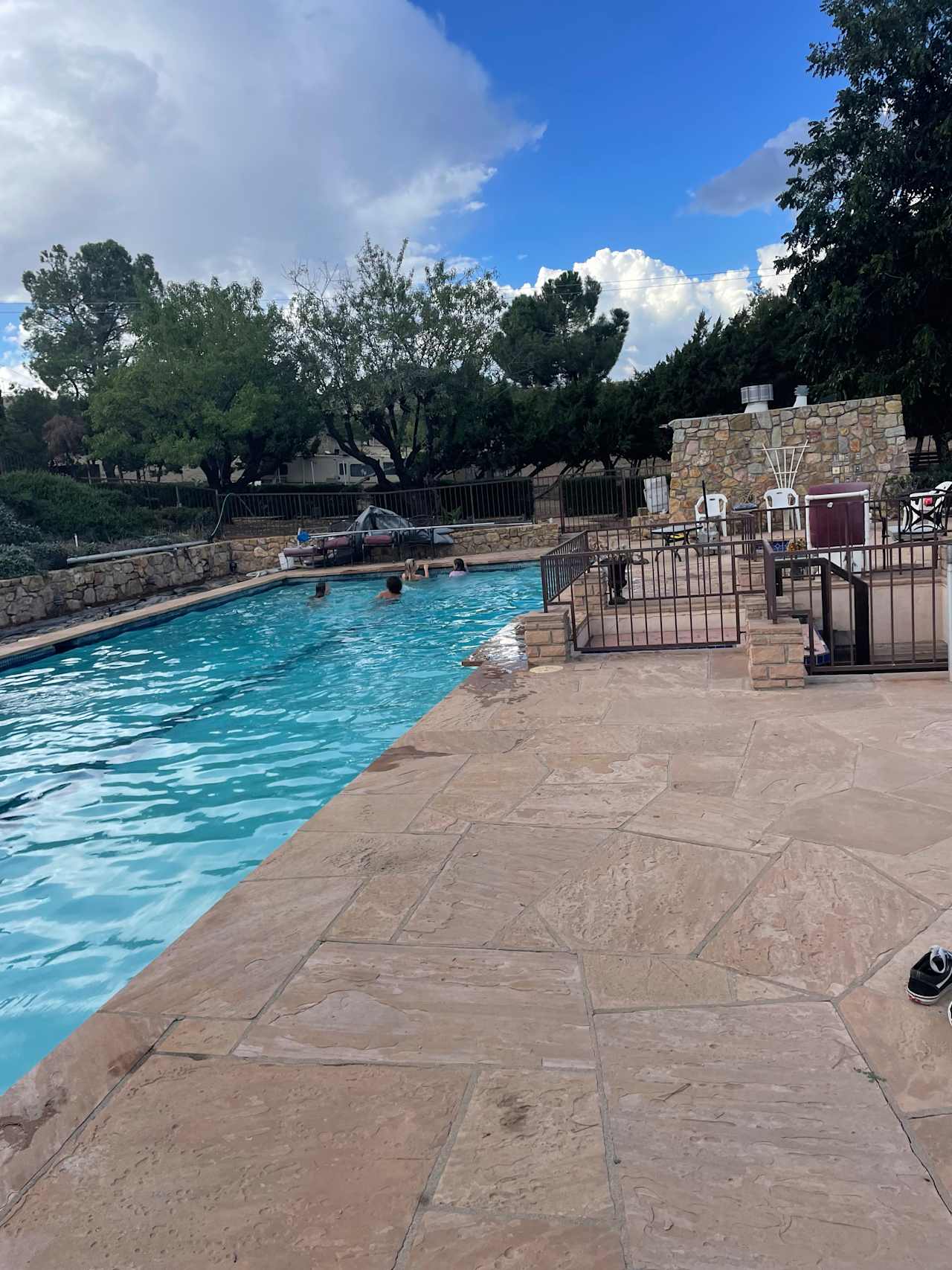 Amazing pool for strong swimmers.  