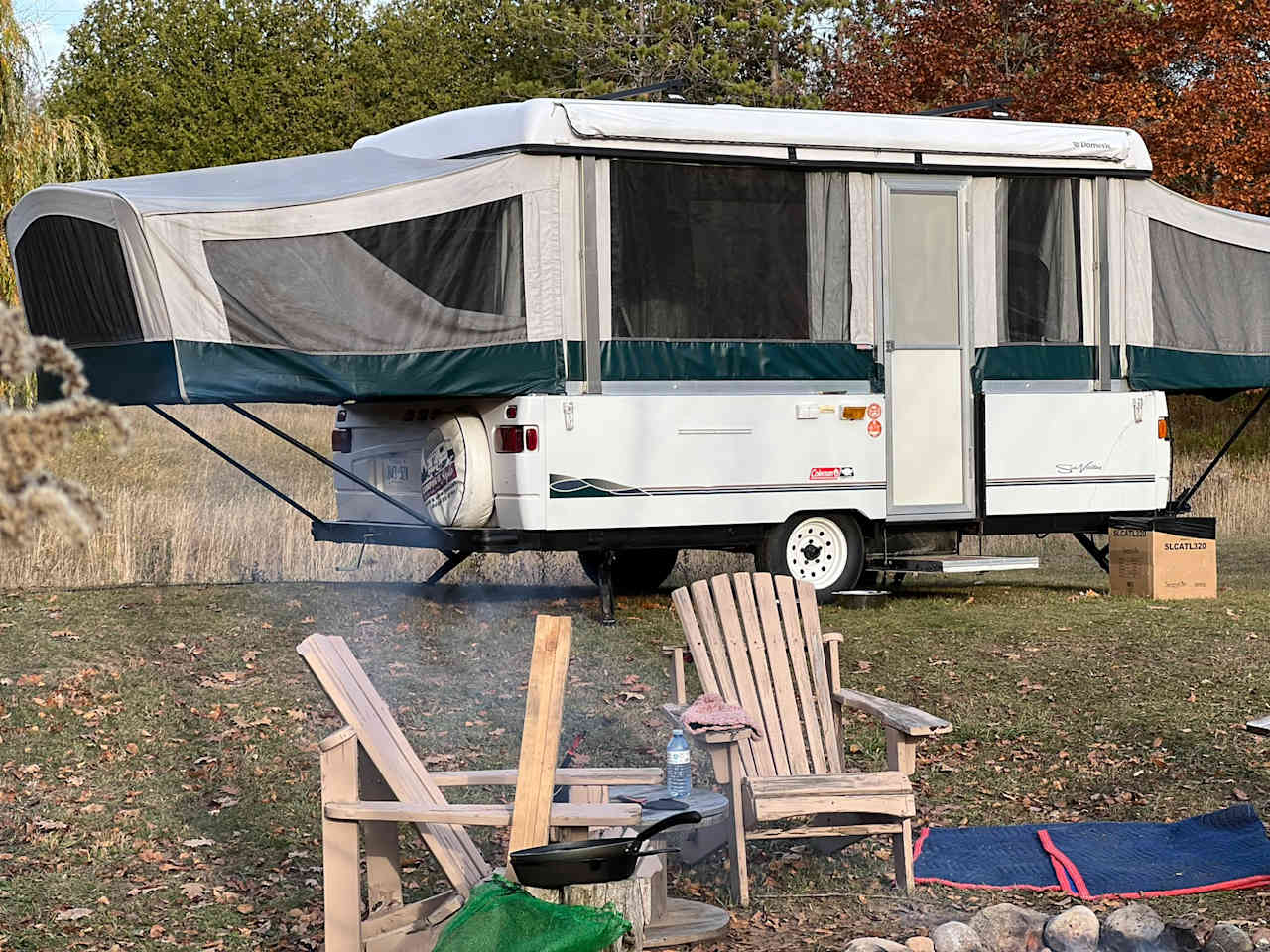 Next to Mono Cliffs Provincial Park