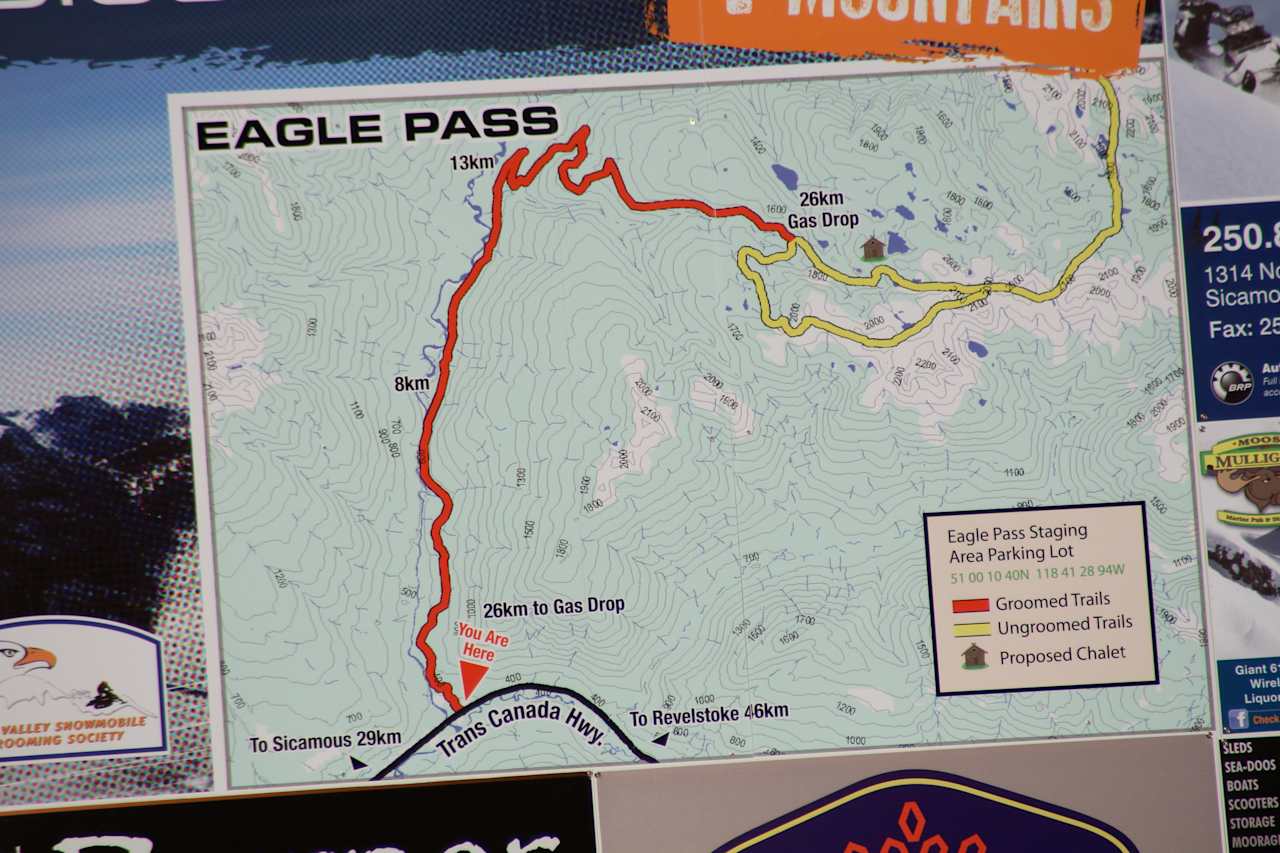 The ONLY 'sled-in-sled-out' cabin at the base of Eagles Pass!