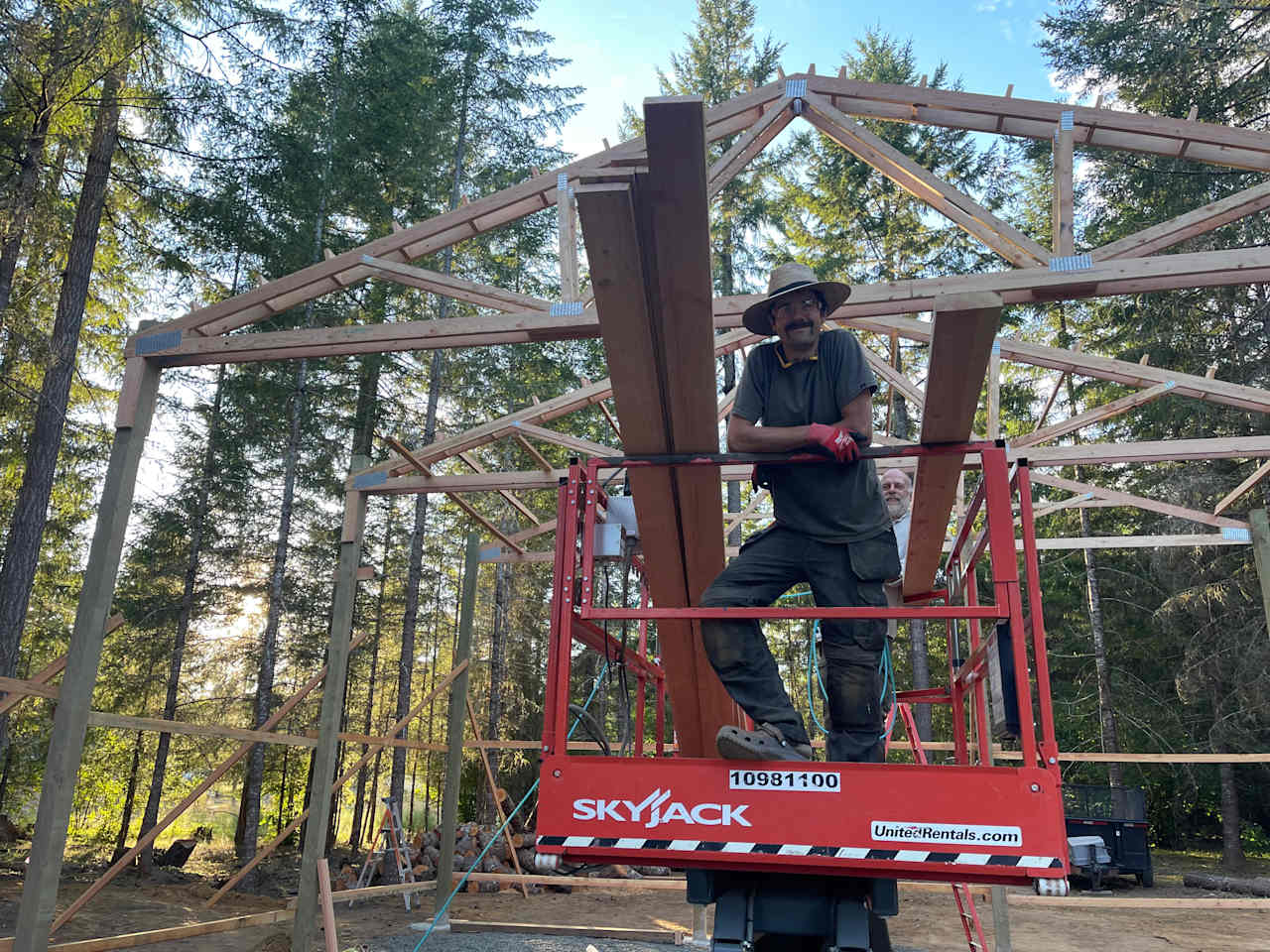 Just building a barn, no big deal!