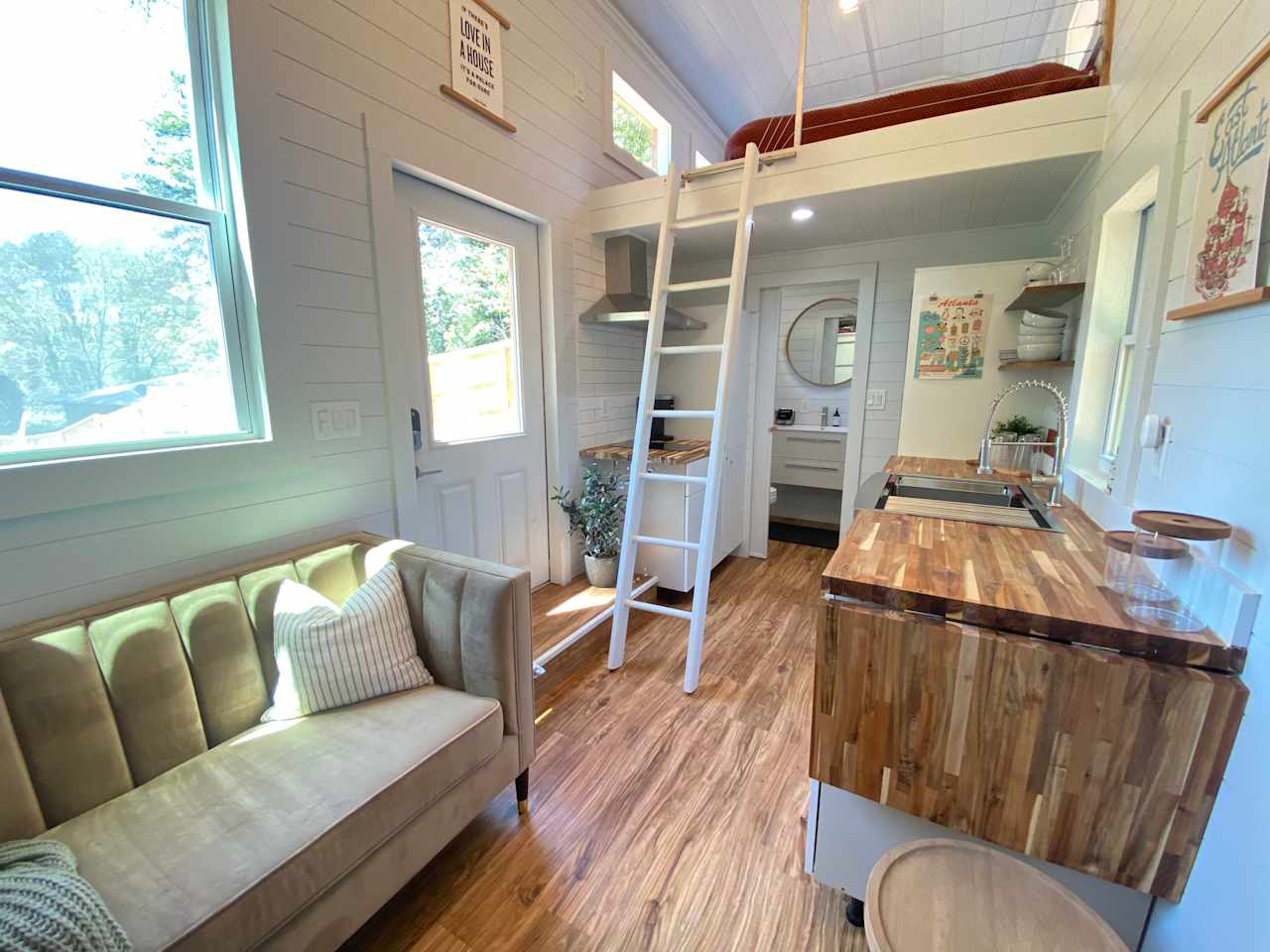 Luxe Tiny Outdoor Movie Theater