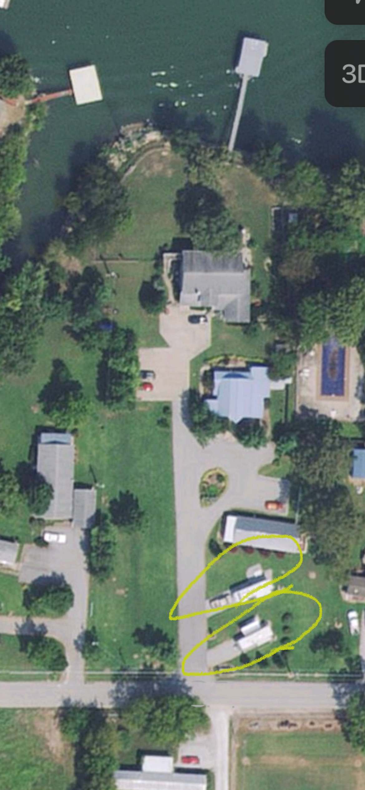 Overhead view