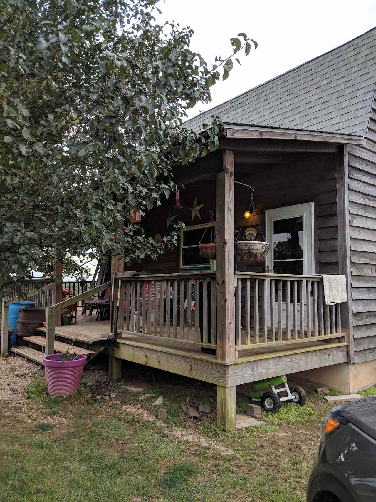 Front deck
