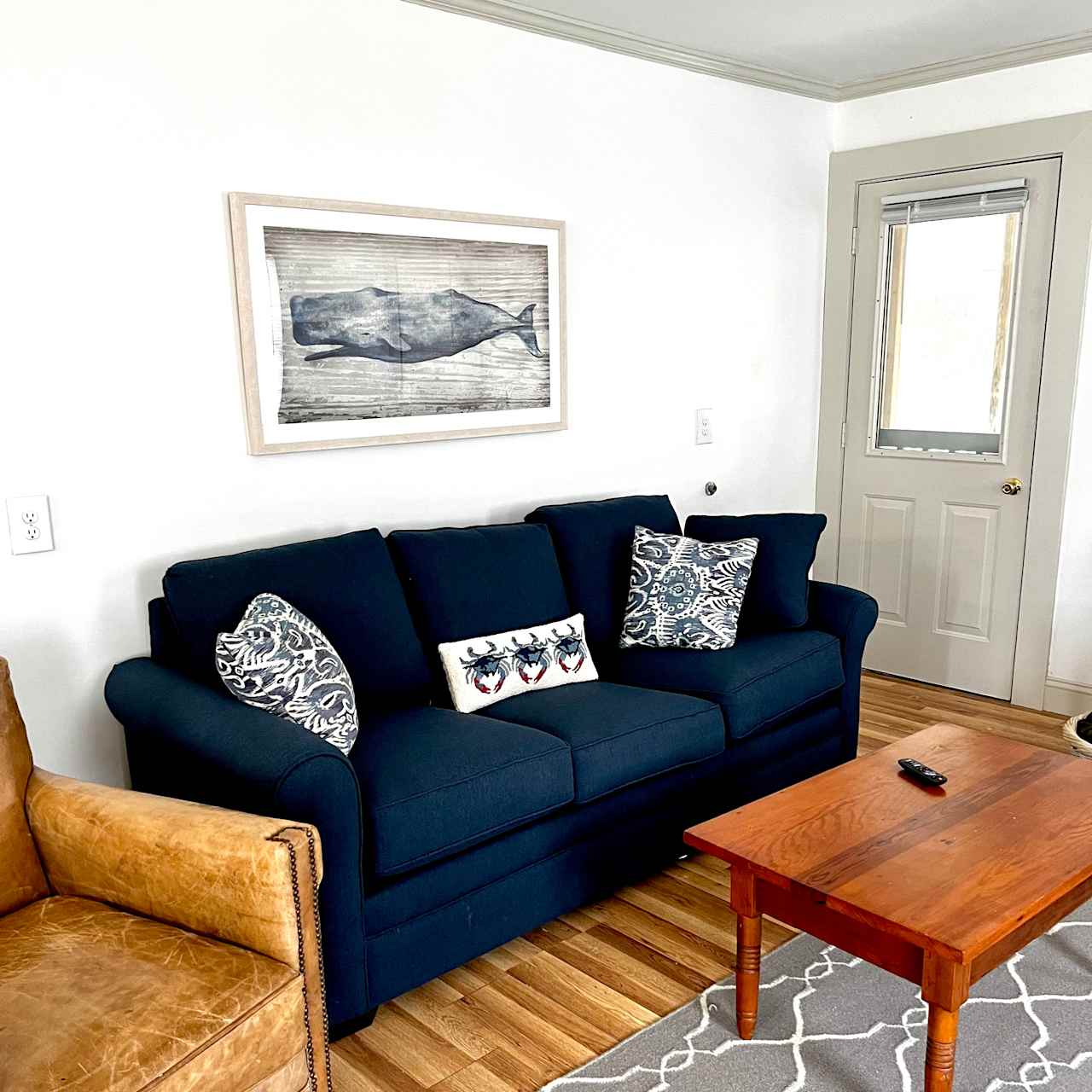 New North Carolina made Queen Sleeper Sofa. Foam mattress topper located in the chest for your sleeping pleasure. 