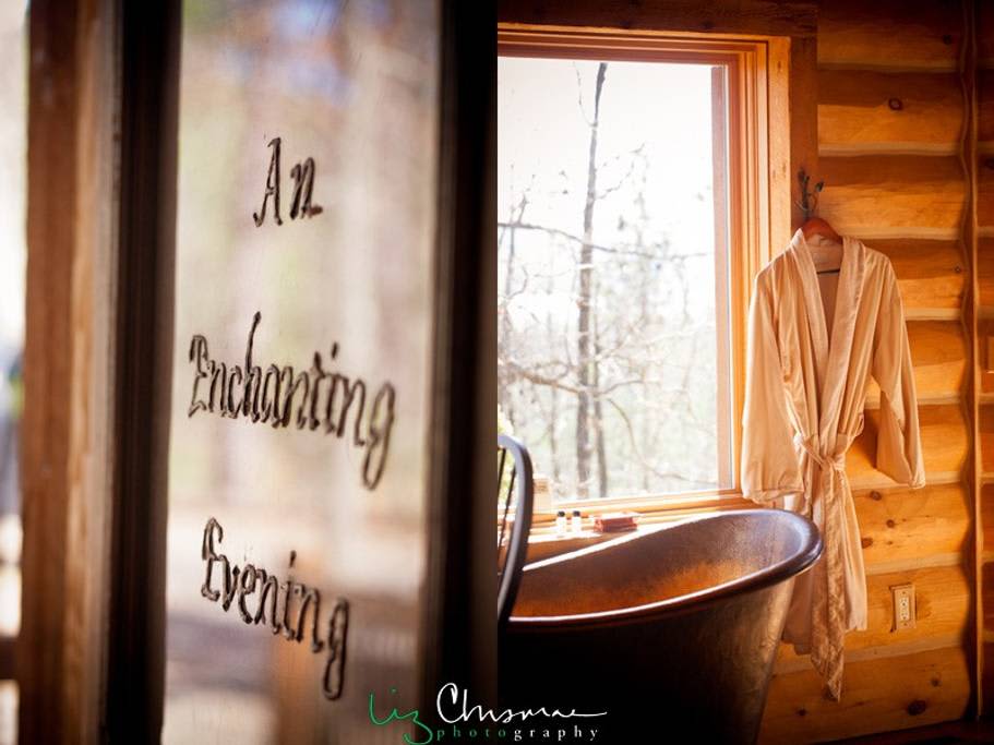 An Enchanting Evening Cabin