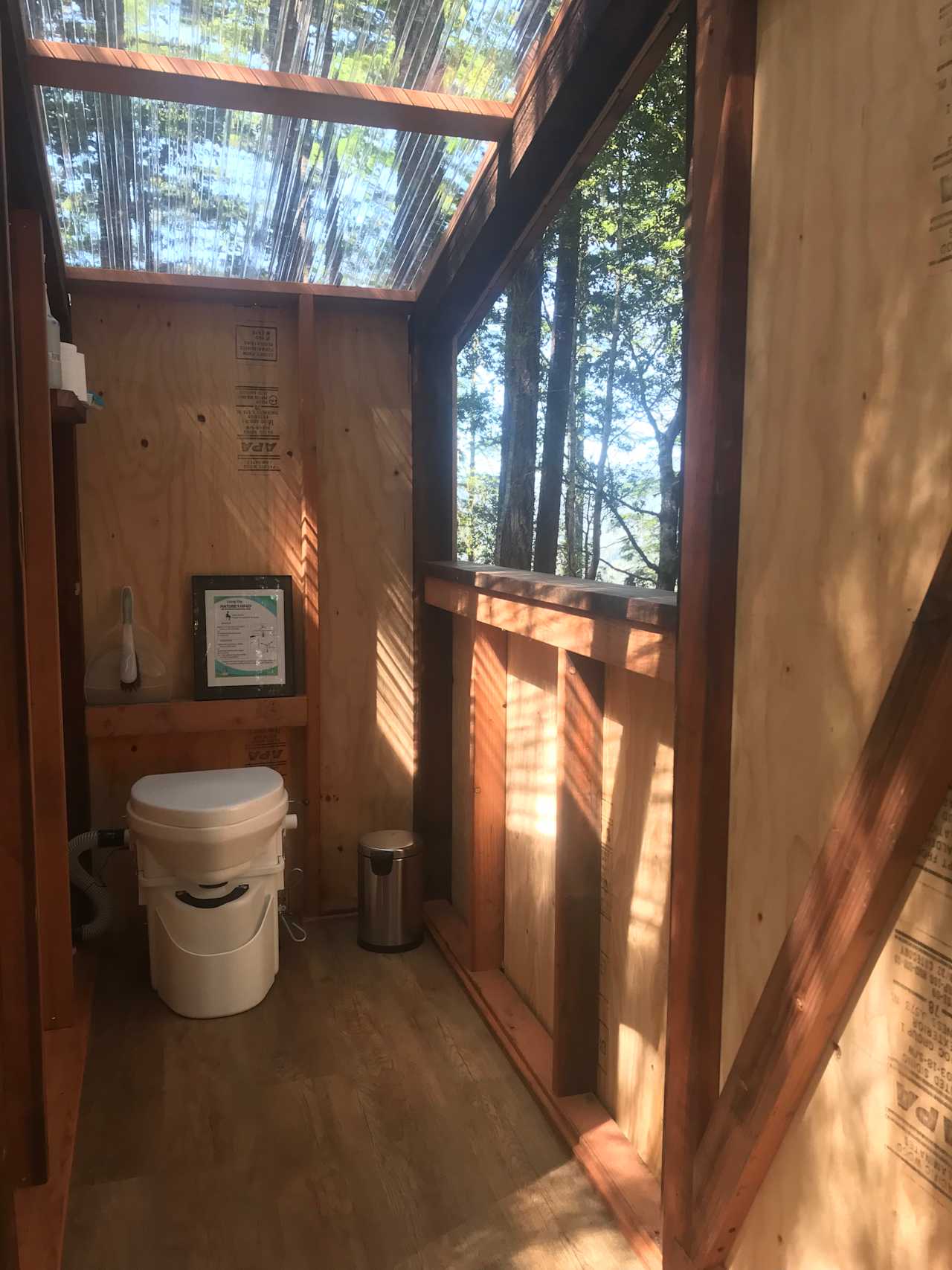 NEW modern composting toilet!