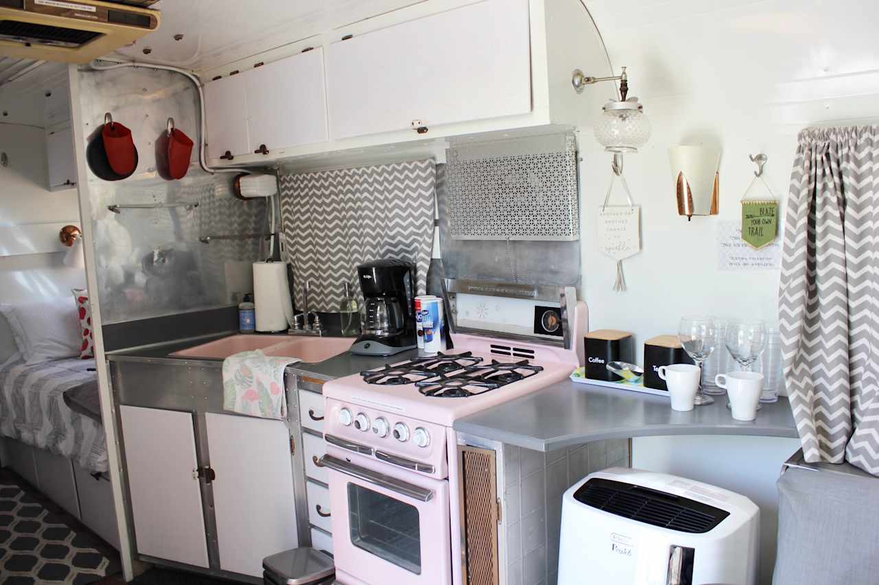 1959 Airstream Tiny Home- Hot Tub!