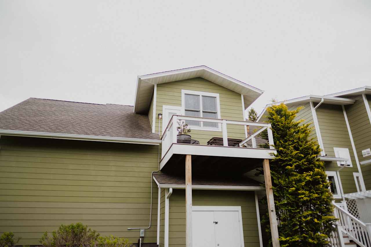 That cute little loft is all yours!