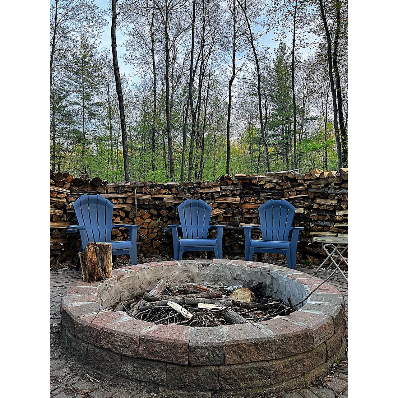 Retreat’s shared fire pit
