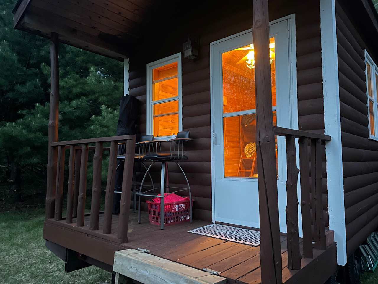 Chappee Rapids Trappers Cabin