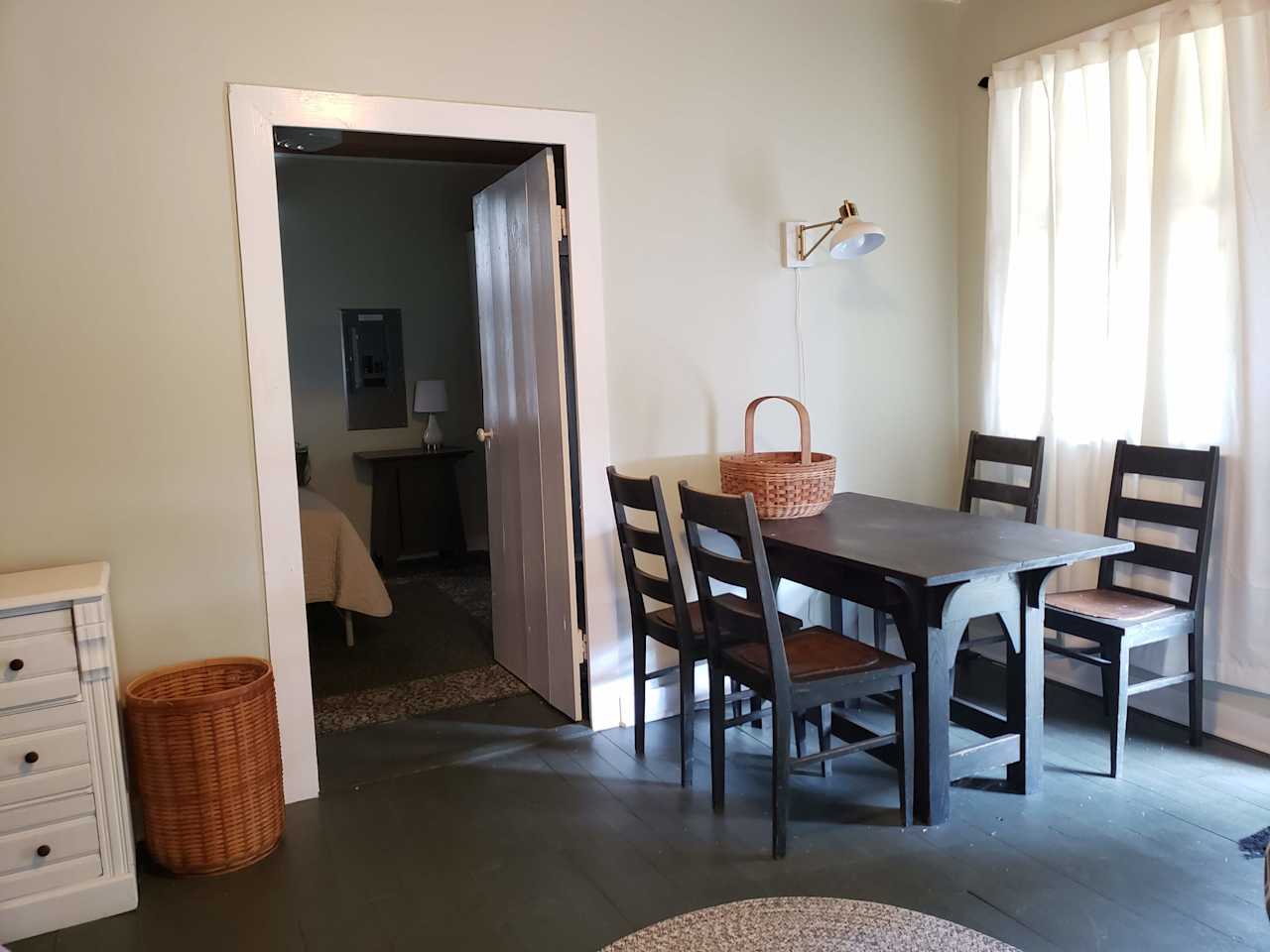 Living area with day bed