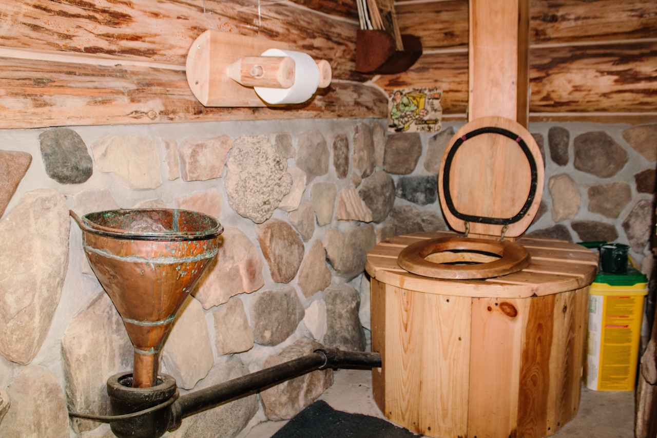 The outhouse 