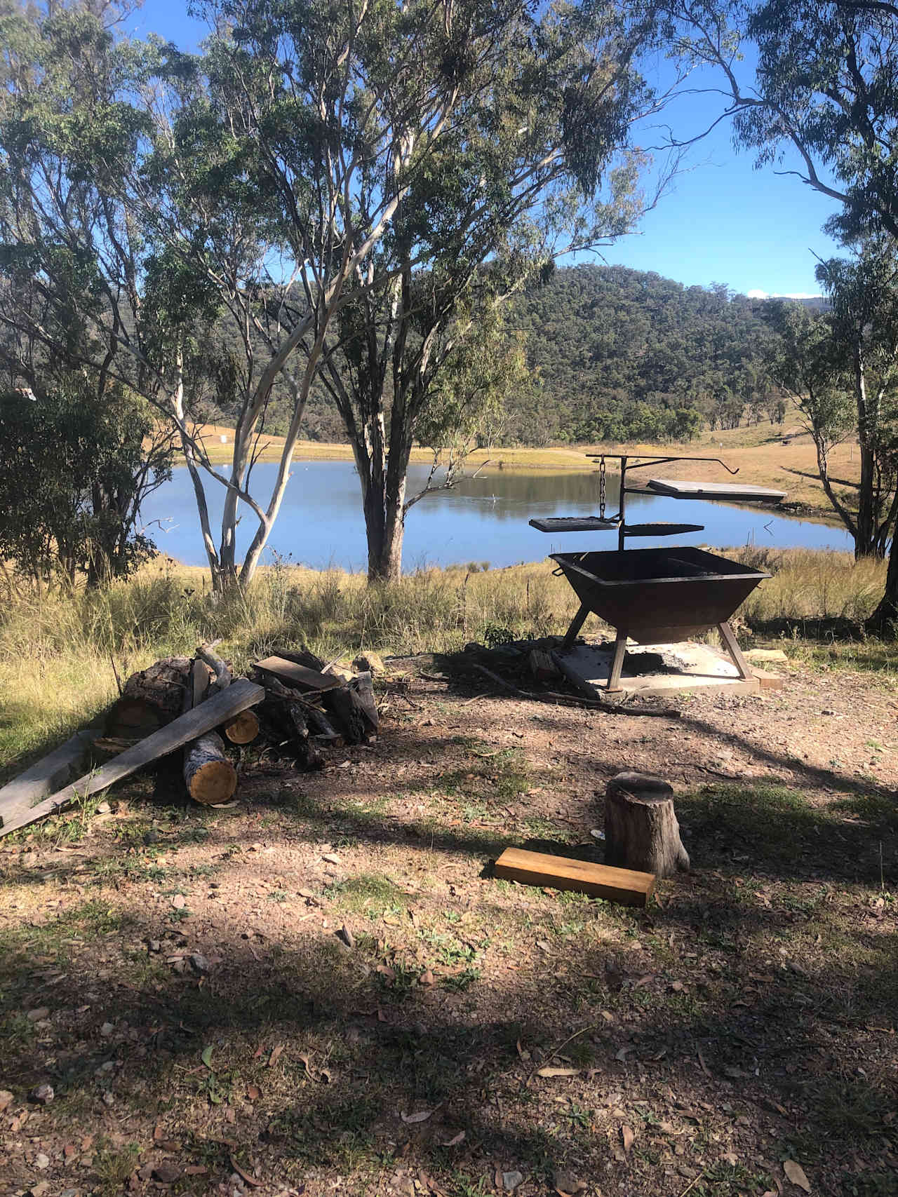 Top dam camp site