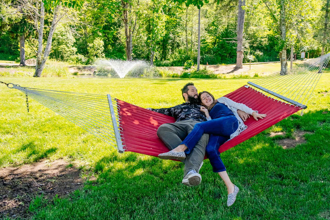 fun on the hammock