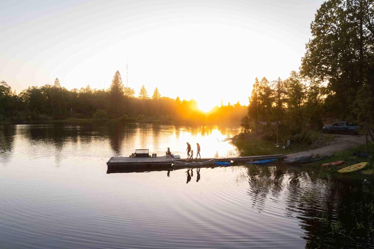 Glassy water