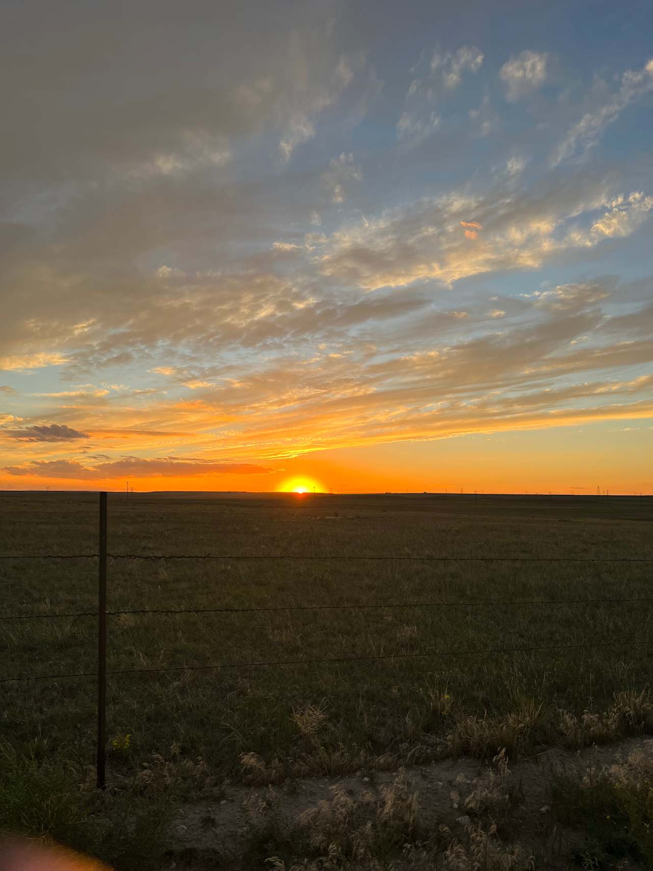 Sunset to the West