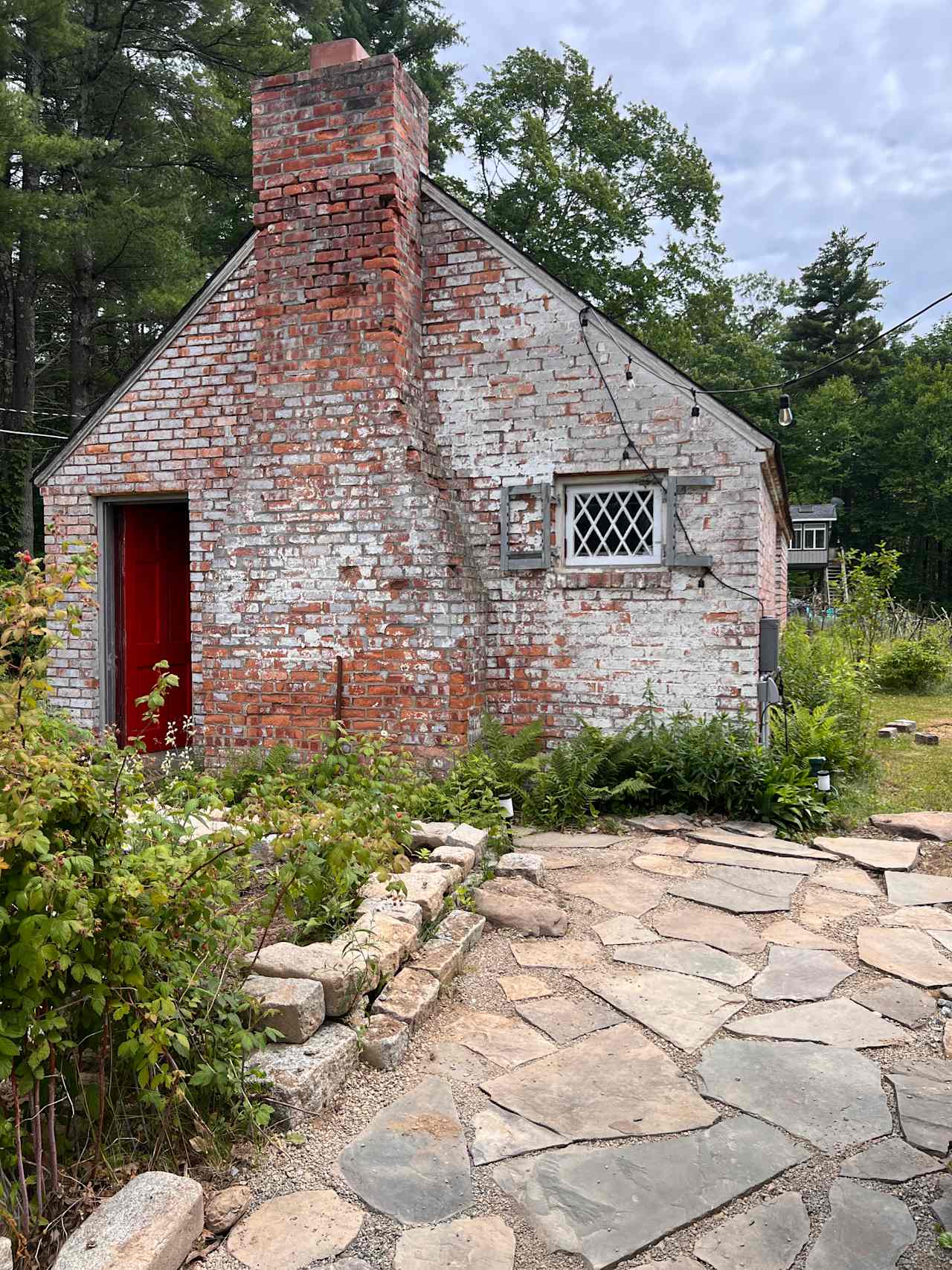 stone patio
