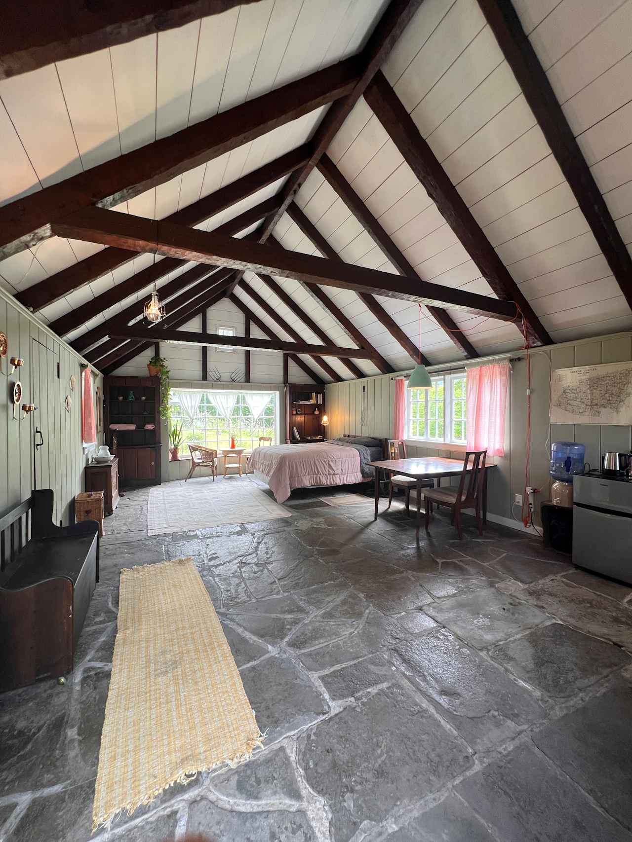 inside the cottage