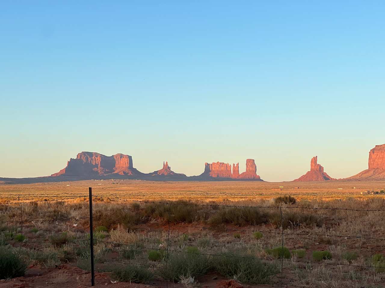 Sunrise camping