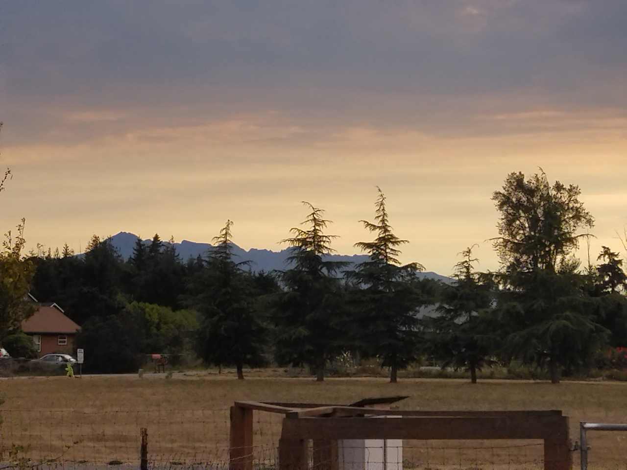 Peaceful country setting.